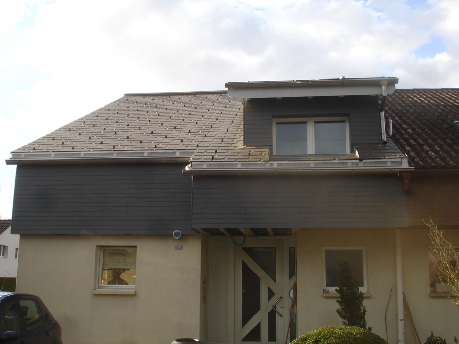 Einfamilienhaus mit Photovoltaik-Dach
